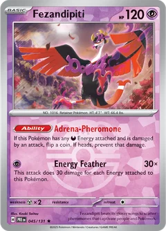 Fezandipiti Master Ball Holo 45